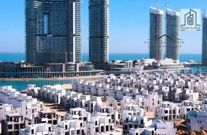 كبينه - غرفة نوم - 1 حمام للبيع في نورث ايدج تاورز - مدينة العلمين الجديدة - العلمين - الساحل الشمالي