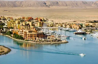 Townhouse - 3 Bedrooms - 3 Bathrooms for sale in Fanadir Bay - El Gouna - Hurghada - Red Sea
