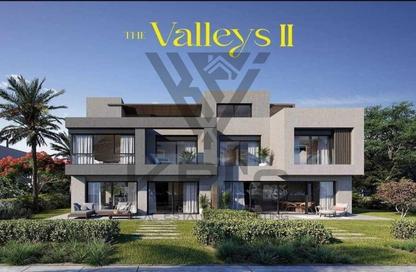 Townhouse - 3 Bedrooms - 4 Bathrooms for sale in The Valleys - Mostakbal City - Future City - Cairo