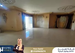 شقة - 3 غرف نوم - 2 حمامات للايجار في شارع ابو قير - وابور المياة - حي وسط - الاسكندرية