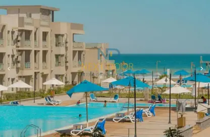 Chalet - 3 Bedrooms - 3 Bathrooms for sale in Aroma Beach - Al Ain Al Sokhna - Suez