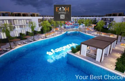 Apartment - 1 Bedroom - 1 Bathroom for sale in Magawish Resort - Hurghada Resorts - Hurghada - Red Sea
