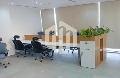 Office Space - Studio - 2 Bathrooms for rent in Cairo Festival City - North Investors Area - New Cairo City - Cairo