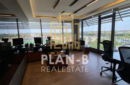 Office Space - Studio - 2 Bathrooms for rent in The Polygon - Sheikh Zayed Compounds - Sheikh Zayed City - Giza