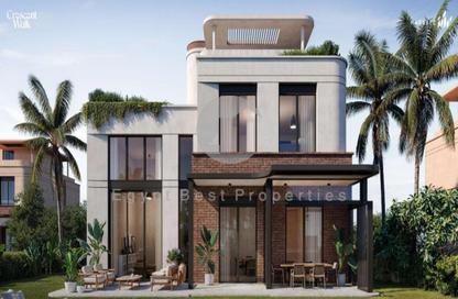 Villa - 5 Bedrooms - 5 Bathrooms for sale in Ramla Lakeside - Qesm Ad Dabaah - North Coast
