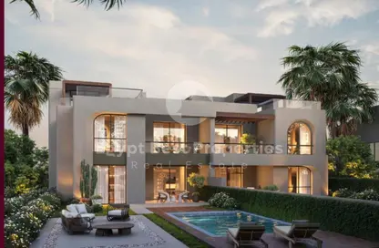 Townhouse - 4 Bedrooms - 5 Bathrooms for sale in Palm Hills New Cairo - 5th Settlement Compounds - The 5th Settlement - New Cairo City - Cairo