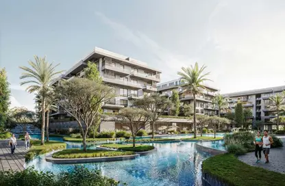 Apartment - 1 Bedroom - 1 Bathroom for sale in The Crest - 5th Settlement Compounds - The 5th Settlement - New Cairo City - Cairo