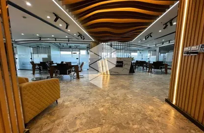 Office Space - Studio - 2 Bathrooms for rent in Lake View Residence - 5th Settlement Compounds - The 5th Settlement - New Cairo City - Cairo