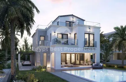 Villa - 7 Bedrooms - 7+ Bathrooms for sale in Marassi - Sidi Abdel Rahman - North Coast
