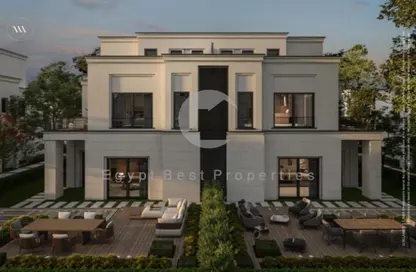 Townhouse - 2 Bedrooms - 3 Bathrooms for sale in Naia West - Sheikh Zayed Compounds - Sheikh Zayed City - Giza