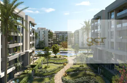 Apartment - 2 Bedrooms - 2 Bathrooms for sale in Avelin - North Investors Area - New Cairo City - Cairo
