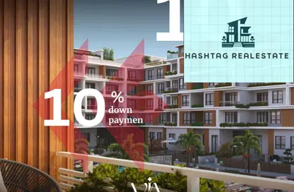 Apartment - 2 Bedrooms - 2 Bathrooms for sale in Green Revolution - Sheikh Zayed Compounds - Sheikh Zayed City - Giza