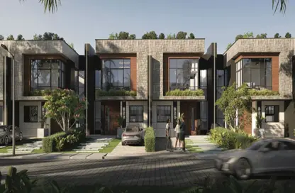 Townhouse - 3 Bedrooms - 3 Bathrooms for sale in Belong Villa Community - Al Wahat Road - 6 October City - Giza