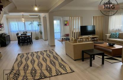 Duplex - 4 Bedrooms - 3 Bathrooms for rent in Street 207 - Degla - Hay El Maadi - Cairo