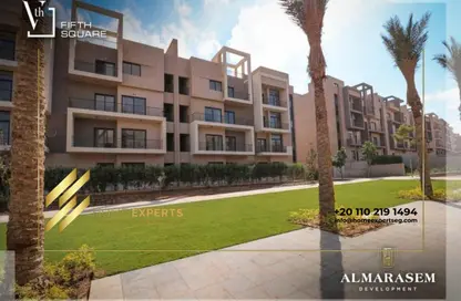Apartment - 2 Bedrooms - 2 Bathrooms for sale in Moon Residences - Fifth Square - The 5th Settlement - New Cairo City - Cairo