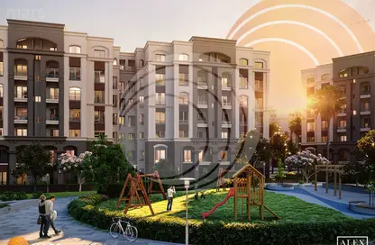Apartment - 2 Bedrooms - 1 Bathroom for sale in Alex West - Alexandria Compounds - Alexandria