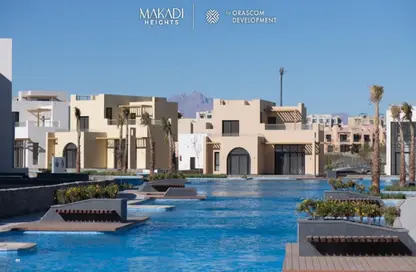 Chalet - 2 Bedrooms - 2 Bathrooms for sale in Abu Tig Marina - Al Gouna - Hurghada - Red Sea