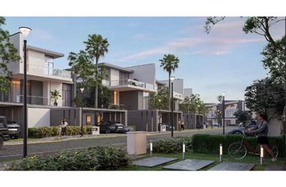 Twin House - 3 Bedrooms - 5 Bathrooms for sale in Saada Compound - New Cairo City - Cairo