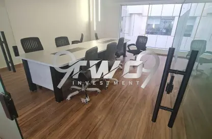 Office Space - Studio - 2 Bathrooms for rent in Bank Center Street - South Teseen St. - The 5th Settlement - New Cairo City - Cairo
