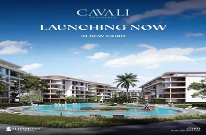 Apartment - 2 Bedrooms - 2 Bathrooms for sale in Cavali Residence - 5th Settlement Compounds - The 5th Settlement - New Cairo City - Cairo Apartment - 2 Bedrooms - 2 Bathrooms for sale in Cavali Residence - 5th Settlement Compounds - The 5th Settlement - New Cairo City - Cairo