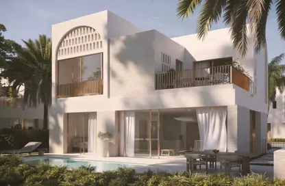 Chalet - 2 Bedrooms - 3 Bathrooms for sale in Ramla Lakeside - Qesm Ad Dabaah - North Coast