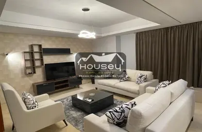 Apartment - 2 Bedrooms - 2 Bathrooms for rent in Palm Hills Village Gate - South Investors Area - New Cairo City - Cairo