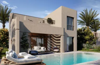 Chalet - 2 Bedrooms - 2 Bathrooms for sale in Makadi Resort - Makadi - Hurghada - Red Sea