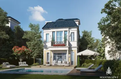 Villa - 4 Bedrooms - 4 Bathrooms for sale in Mountain View Giza Plateau - Ring Road - 6 October City - Giza