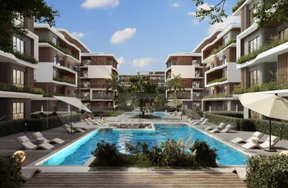 Apartment - 1 Bedroom - 1 Bathroom for sale in Taha Hussein Axia - District 4 - The 5th Settlement - New Cairo City - Cairo