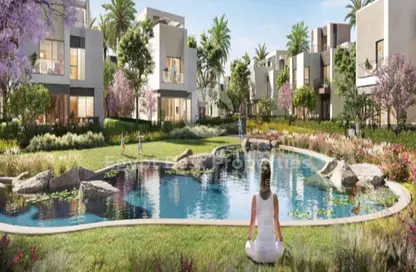 Villa - 3 Bedrooms - 4 Bathrooms for sale in Elan - Cairo Gate - Sheikh Zayed Compounds - Sheikh Zayed City - Giza