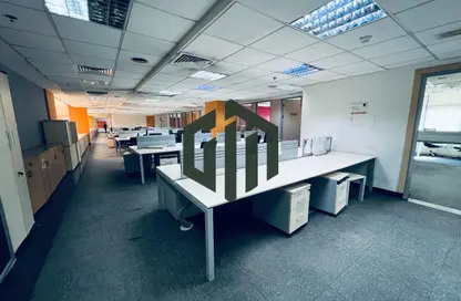 Office Space - Studio - 1 Bathroom for rent in Bank Center Street - South Teseen St. - The 5th Settlement - New Cairo City - Cairo