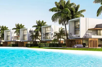 Twin House - 3 Bedrooms - 3 Bathrooms for sale in Azha - Al Ain Al Sokhna - Suez