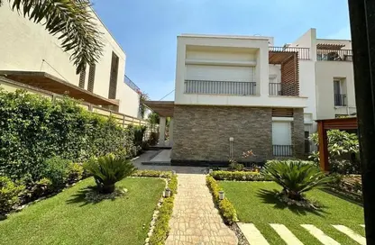 Twin House - 5 Bedrooms - 5 Bathrooms for rent in Westown - Sheikh Zayed Compounds - Sheikh Zayed City - Giza