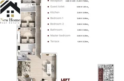 شقة - 3 غرف نوم - 2 حمامات للبيع في بيت الوطن - التجمع الخامس - مدينة القاهرة الجديدة - القاهرة