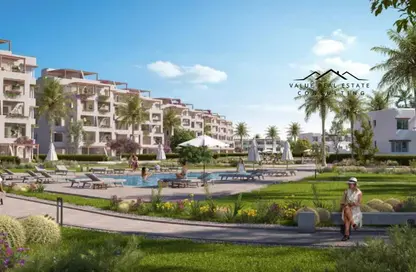 Chalet - 2 Bedrooms - 2 Bathrooms for sale in Hacienda West - Ras Al Hekma - North Coast
