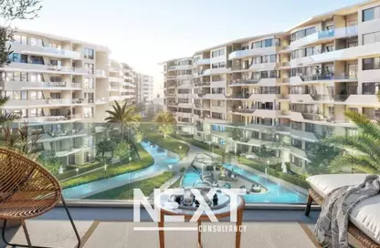 Apartment - 1 Bedroom - 1 Bathroom for sale in The Median Residences - 5th Settlement Compounds - The 5th Settlement - New Cairo City - Cairo
