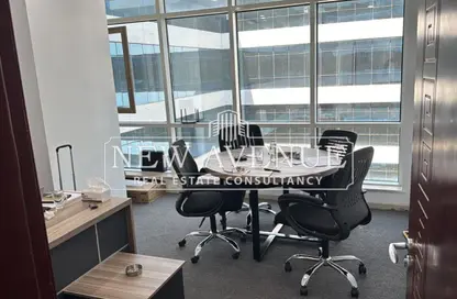 Office Space - Studio - 1 Bathroom for rent in Trivium Business Complex - North Teseen St. - The 5th Settlement - New Cairo City - Cairo