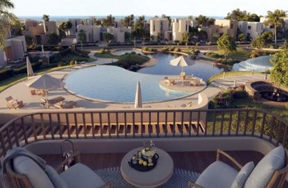 Chalet - 2 Bedrooms - 2 Bathrooms for sale in Makadi Orascom Resort - Makadi - Hurghada - Red Sea