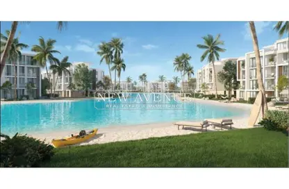 Chalet - 2 Bedrooms - 3 Bathrooms for sale in Azha North - Ras Al Hekma - North Coast