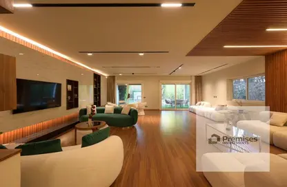 منزل مزدوج - 5 غرف نوم - 5 حمامات للايجار في شارع الجزيرة - المستثمرين الجنوبية - مدينة القاهرة الجديدة - القاهرة