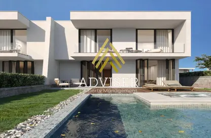 Twin House - 4 Bedrooms - 3 Bathrooms for sale in Direction White - Ras Al Hekma - North Coast