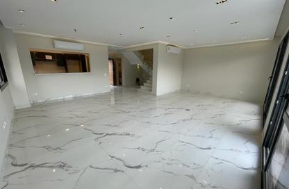 Twin House - 4 Bedrooms - 3 Bathrooms for rent in Patio Al Zahraa - Sheikh Zayed Compounds - Sheikh Zayed City - Giza