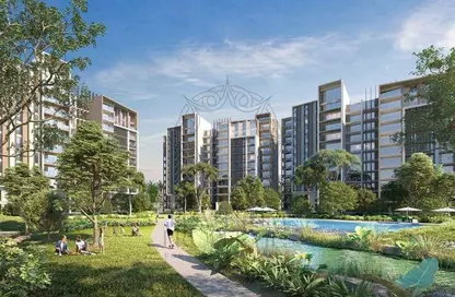 Apartment - 1 Bedroom - 1 Bathroom for sale in Park Side Residence - Zed Towers - Sheikh Zayed Compounds - Sheikh Zayed City - Giza