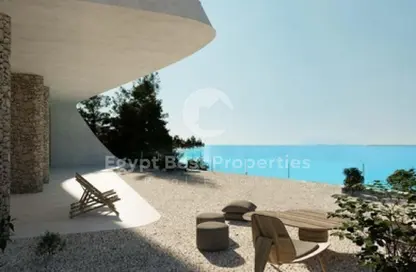 Chalet - 2 Bedrooms - 2 Bathrooms for sale in Azha North - Ras Al Hekma - North Coast
