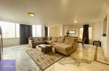 Apartment - 2 Bedrooms - 2 Bathrooms for rent in Degla Square - Degla - Hay El Maadi - Cairo