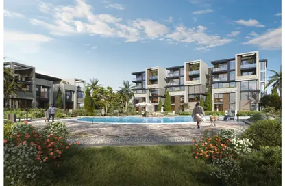 Apartment - 2 Bedrooms - 2 Bathrooms for sale in The Crest - 5th Settlement Compounds - The 5th Settlement - New Cairo City - Cairo