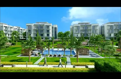 Apartment - 3 Bedrooms - 2 Bathrooms for sale in Galleria Residences - South Investors Area - New Cairo City - Cairo