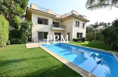 Villa - 7 Bedrooms - 7 Bathrooms for rent in Katameya Heights - El Katameya Compounds - El Katameya - New Cairo City - Cairo
