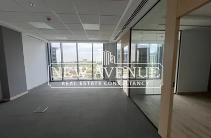 Office Space - Studio - 2 Bathrooms for rent in Cairo Festival City - North Investors Area - New Cairo City - Cairo