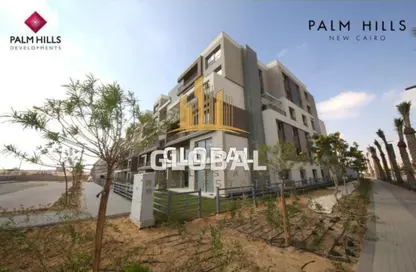 Apartment - 2 Bedrooms - 1 Bathroom for rent in Palm Hills Village Gate - South Investors Area - New Cairo City - Cairo